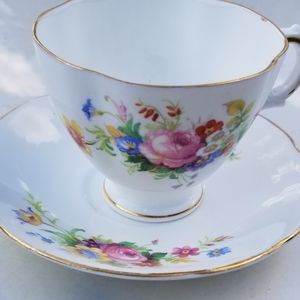 Royal Stewart Spencer Stevenson Floral teacup set